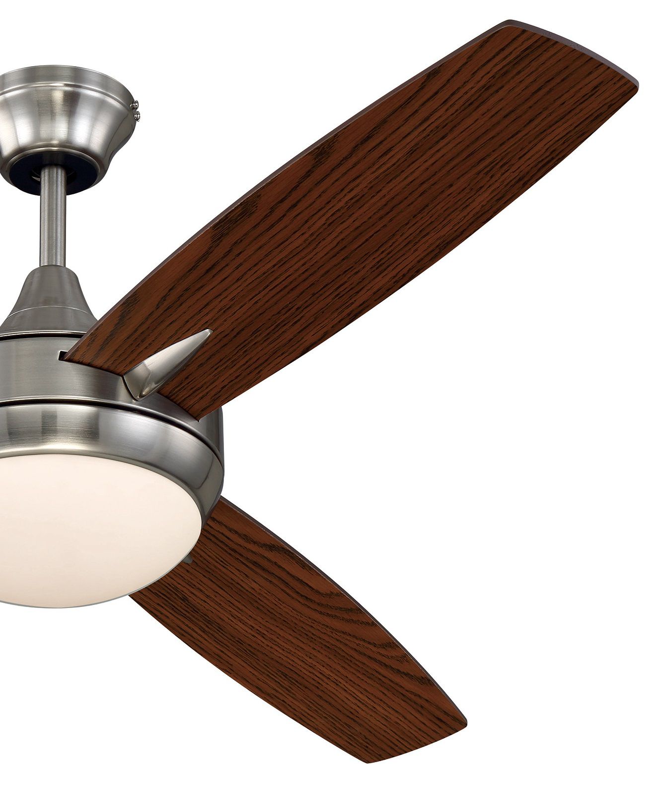 Image 5 52" Targas Ceiling Fan in Brushed Nickel more views