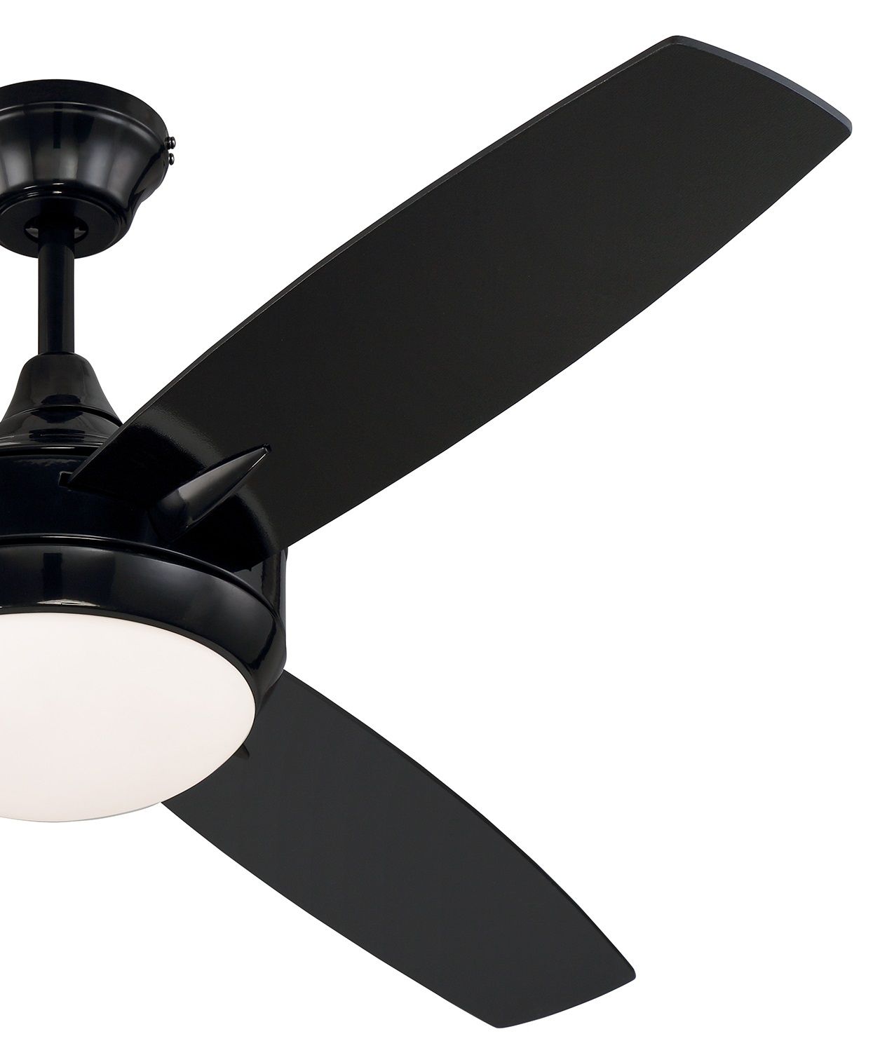 Image 3 52" Targas Ceiling Fan in Gloss Black more views