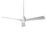 52" WAC Clean Matte White Smart LED Indoor/Outdoor Ceiling Fan