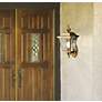 Kichler Polished Brass 15 1/2" High Outdoor Wall Light in scene