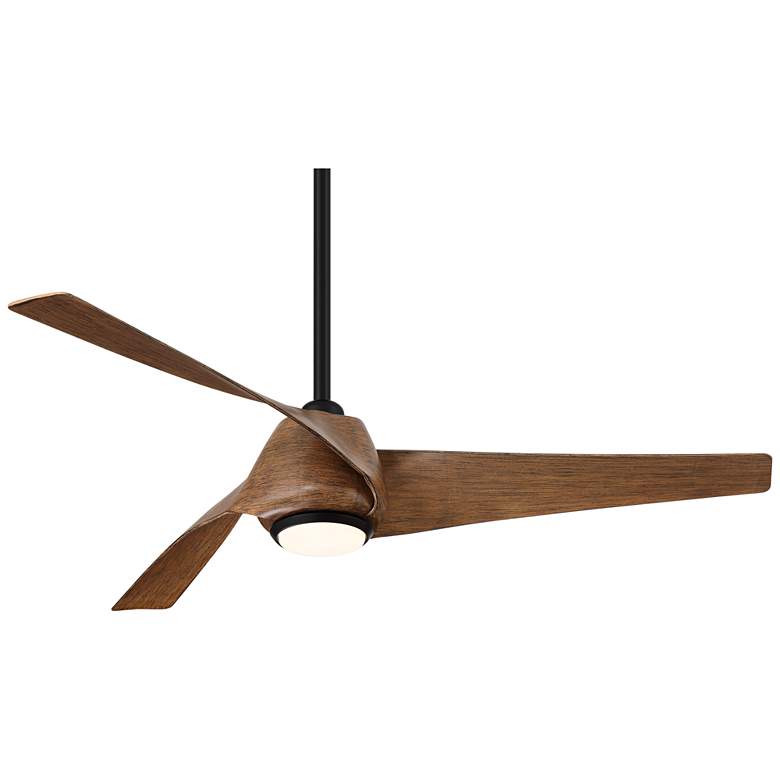 Image 2 53" Casa Vieja Grand Breeze Koa CCT LED Ceiling Fan with Remote