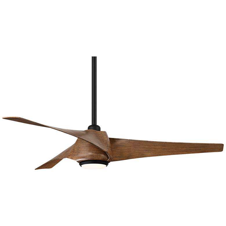 Image 5 53" Casa Vieja Grand Breeze Koa CCT LED Ceiling Fan with Remote more views