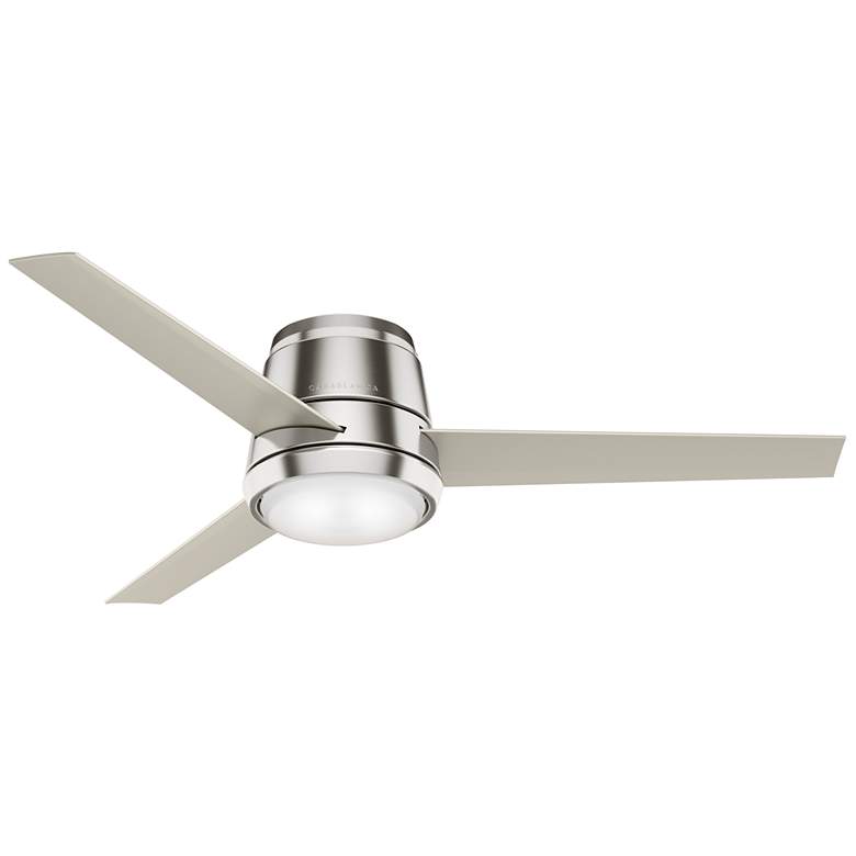 Image 2 54" Casablanca Commodus Brushed Nickel Low Profile Ceiling Fan