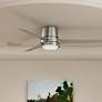 1_54" Casablanca Commodus Brushed Nickel Low Profile Ceiling Fan