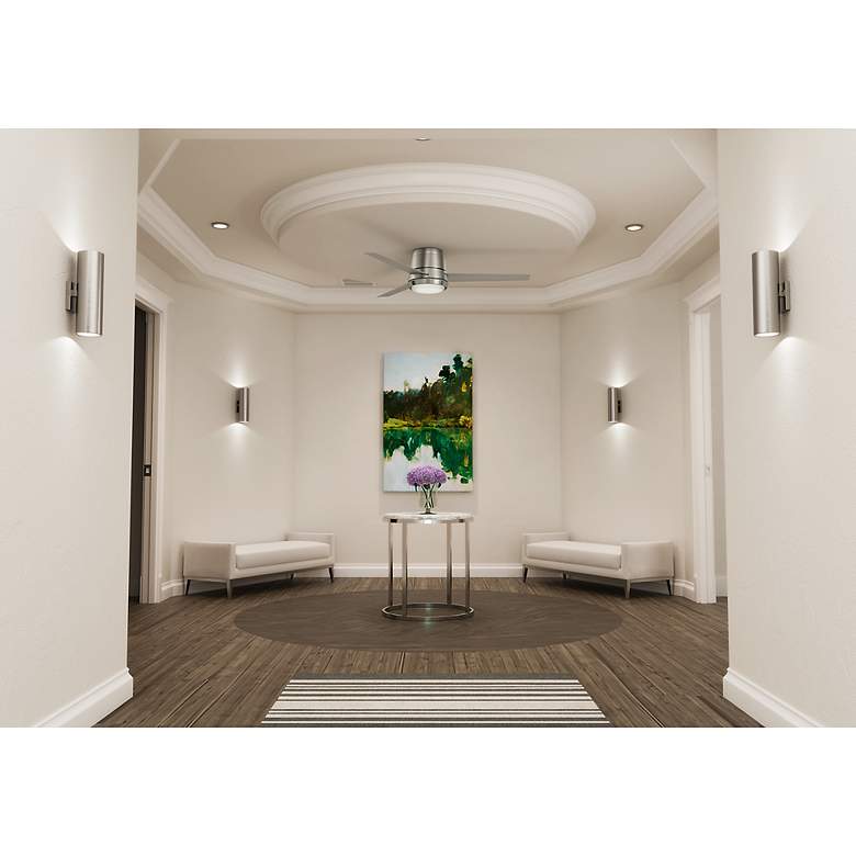 Image 4 54" Casablanca Commodus Brushed Nickel Low Profile Ceiling Fan more views