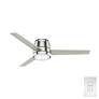 5_54" Casablanca Commodus Brushed Nickel Low Profile Ceiling Fan more views
