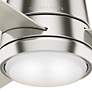 7_54" Casablanca Commodus Brushed Nickel Low Profile Ceiling Fan more views