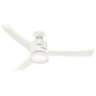 54" Hunter Symphony WiFI Fresh White LED Ceiling Fan with Remote