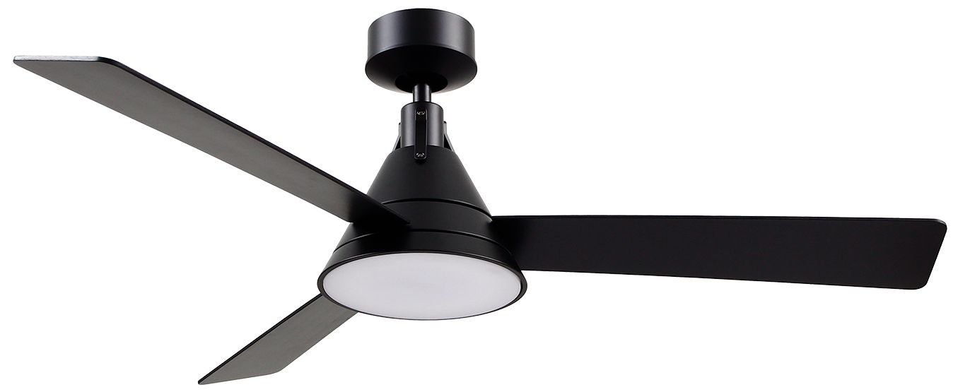 Image 3 54" Archer Matte Black LED Ceiling Fan more views