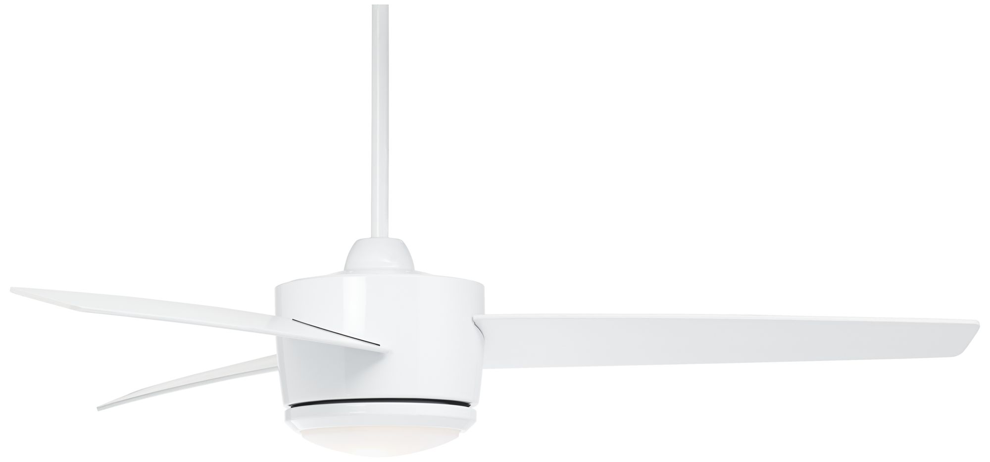 Image 5 54" Casa Vieja Epilogue White Modern LED Ceiling Fan with Remote more views