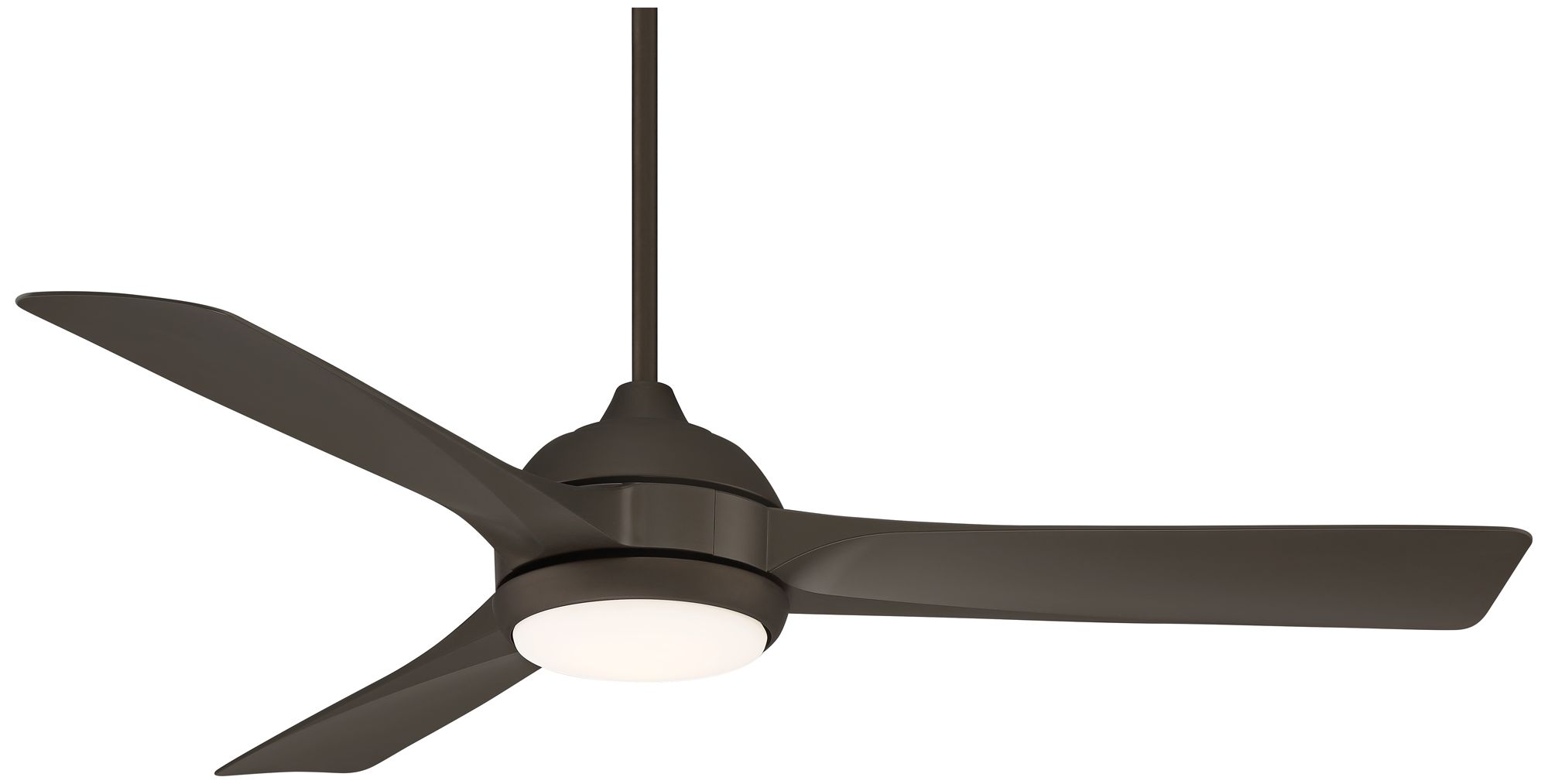 54" Casa Vieja Expedite Damp Bronze LED Fan with Remote Control