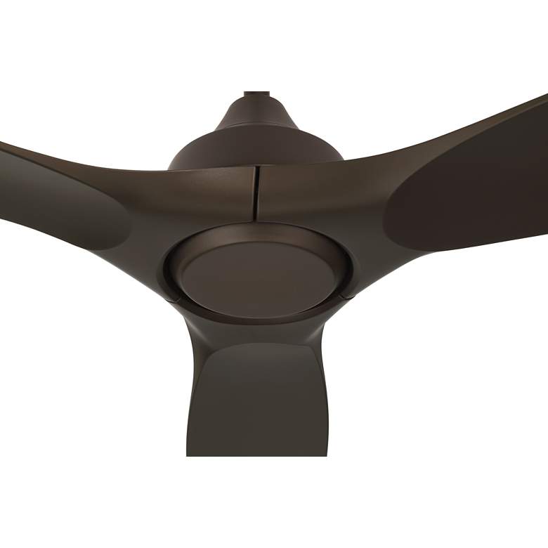Image 4 54" Casa Vieja Hermosa Wind Emperial Bronze LED Damp Ceiling Fan more views