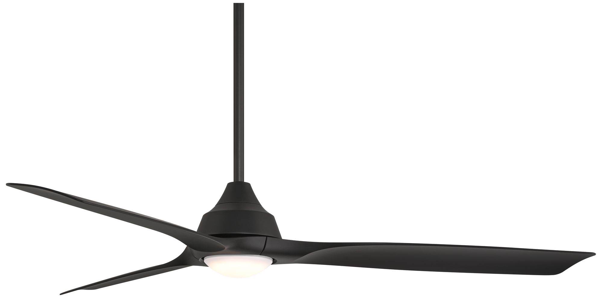 Watch A Video About the 54 Casa Vieja Hermosa Wind Matte Black LED Damp Ceiling Fan