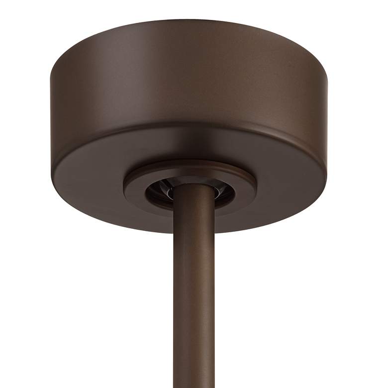 Image 7 54" Casa Vieja Inspirit Bronze LED Damp Remote Ceiling Fan more views