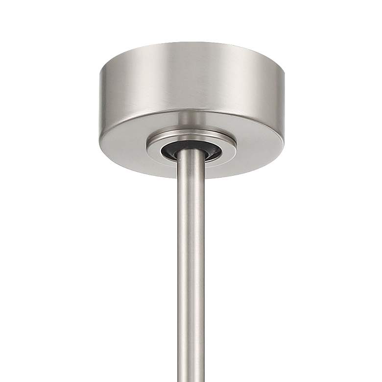 Image 6 54" Casa Vieja Inspirit Brushed Steel Damp LED Remote Ceiling Fan more views