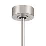 7_54" Casa Vieja Inspirit Brushed Steel Damp LED Remote Ceiling Fan more views