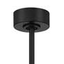 7_54" Casa Vieja Inspirit Matte Black LED Damp Remote Ceiling Fan more views