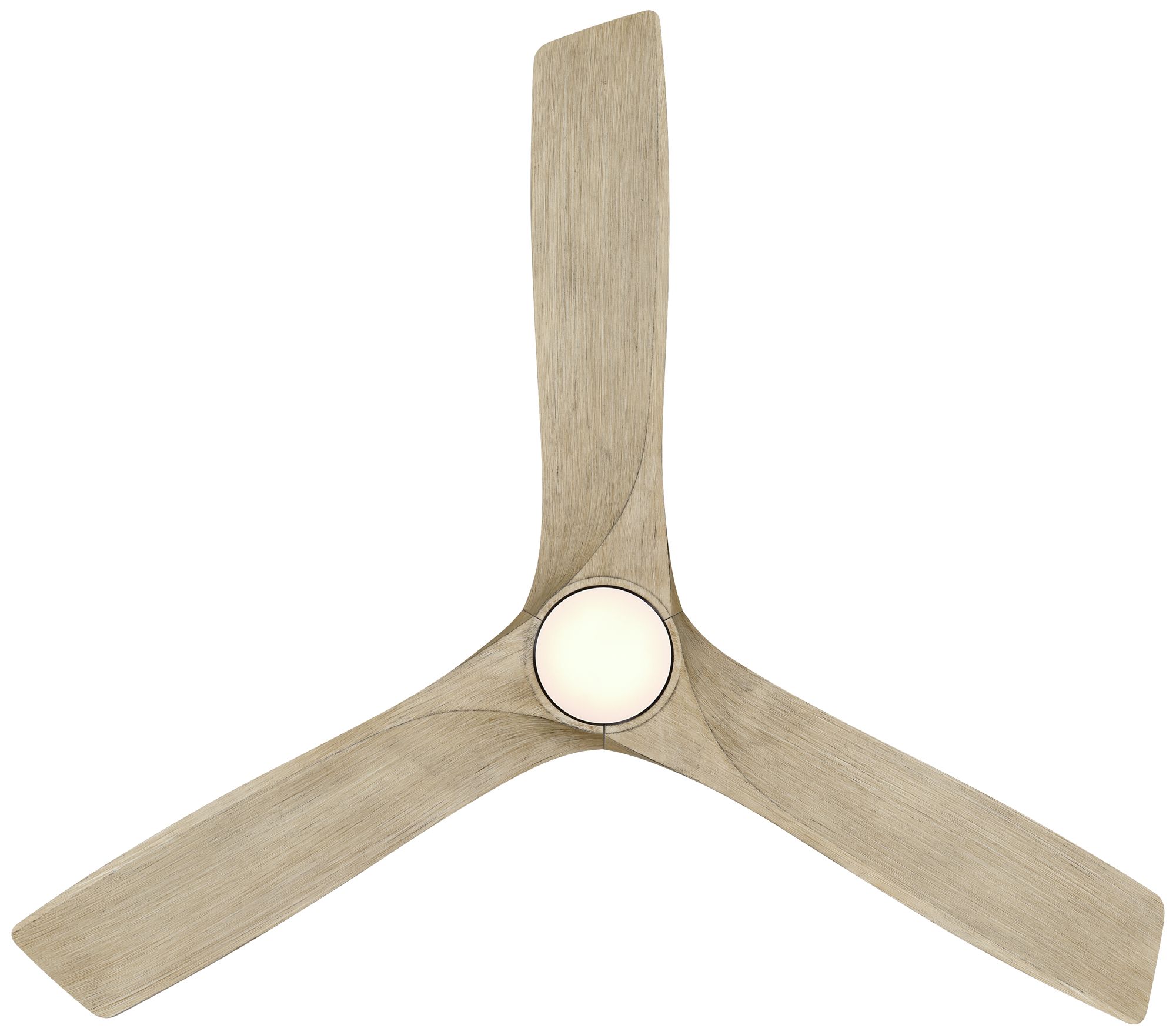 Watch A Video About the Casa Vieja Kona Wind Matte Black and White Oak LED Ceiling Fan