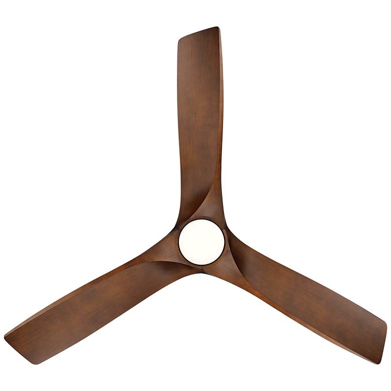 Image 7 54" Casa Vieja Kona Wind Matte Black LED DC Damp Ceiling Fan more views