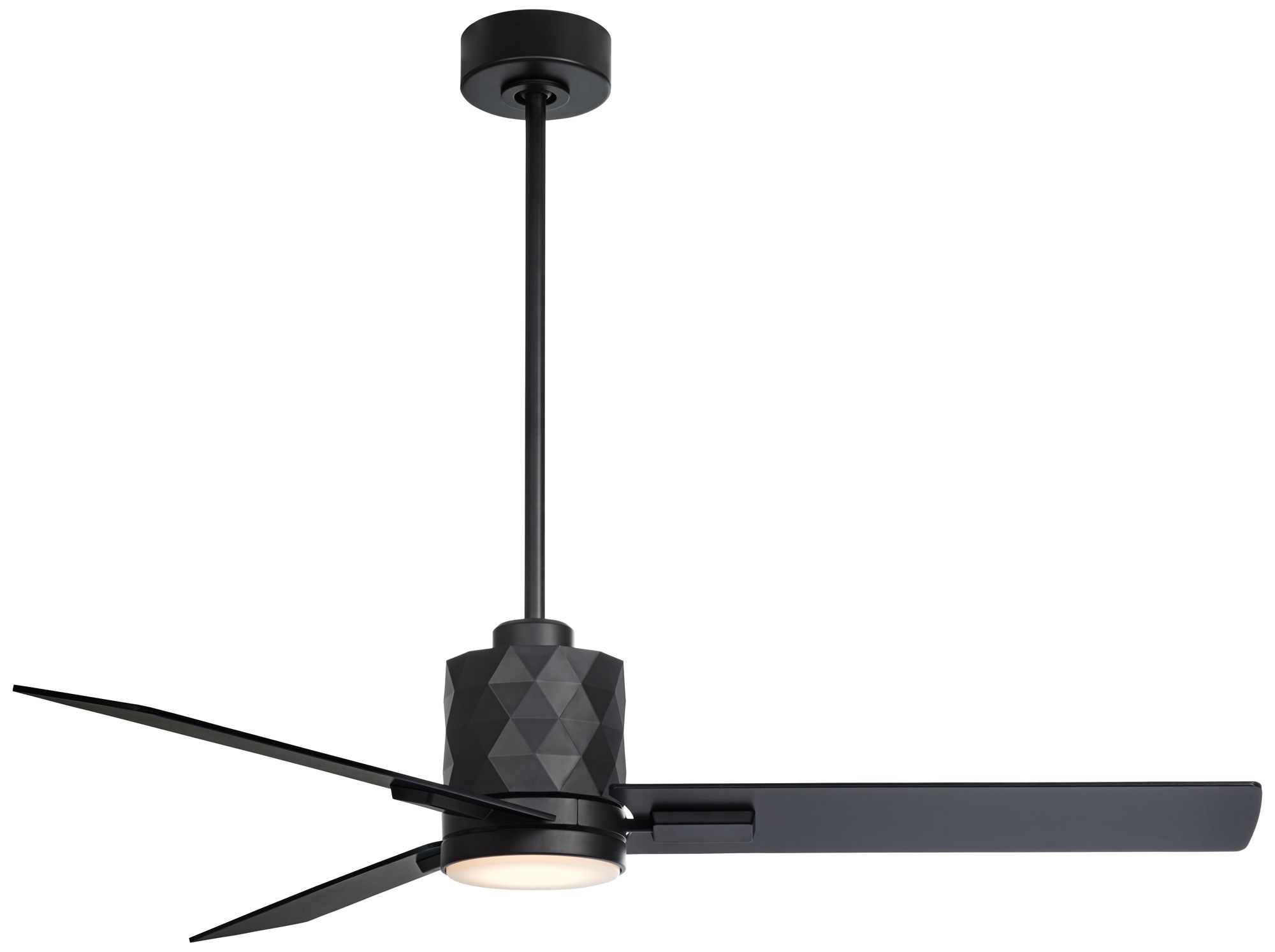 Watch A Video About the Casa Vieja Lex Matte Black LED Ceiling Fan with Remote/