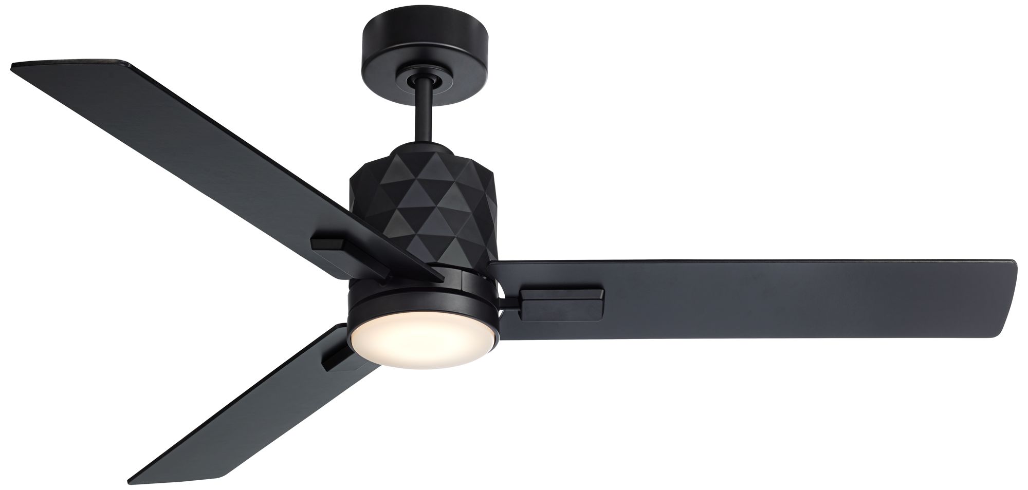 Watch A Video About the Casa Vieja Lex Matte Black LED Ceiling Fan with Remote/