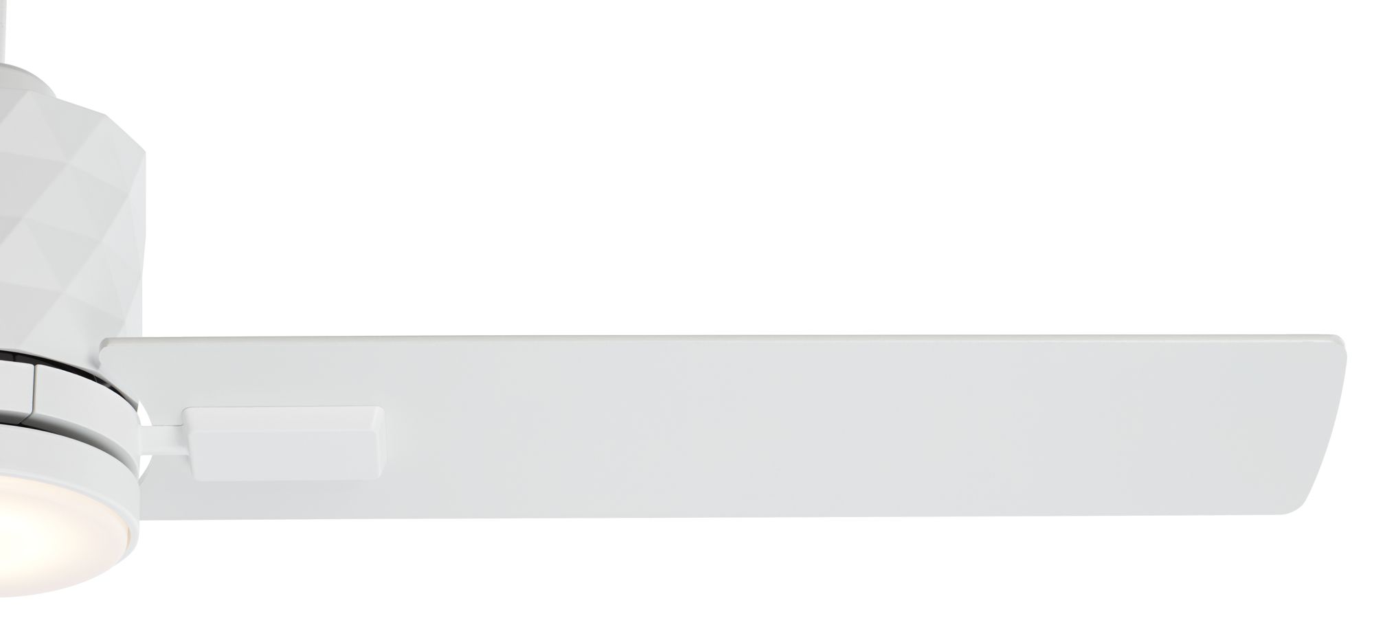 Image 6 54" Casa Vieja Lex Matte White LED Ceiling Fan with Remote more views