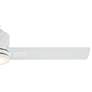 4_54" Casa Vieja Lex Matte White LED Ceiling Fan with Remote more views