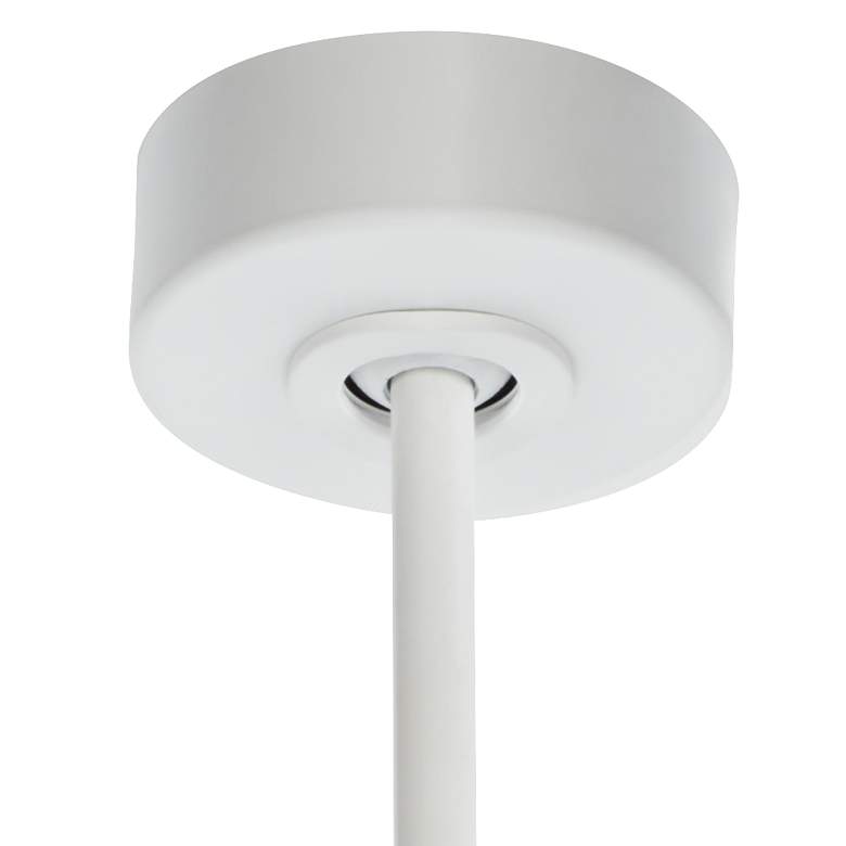 Image 5 54" Casa Vieja Lex Matte White LED Ceiling Fan with Remote more views