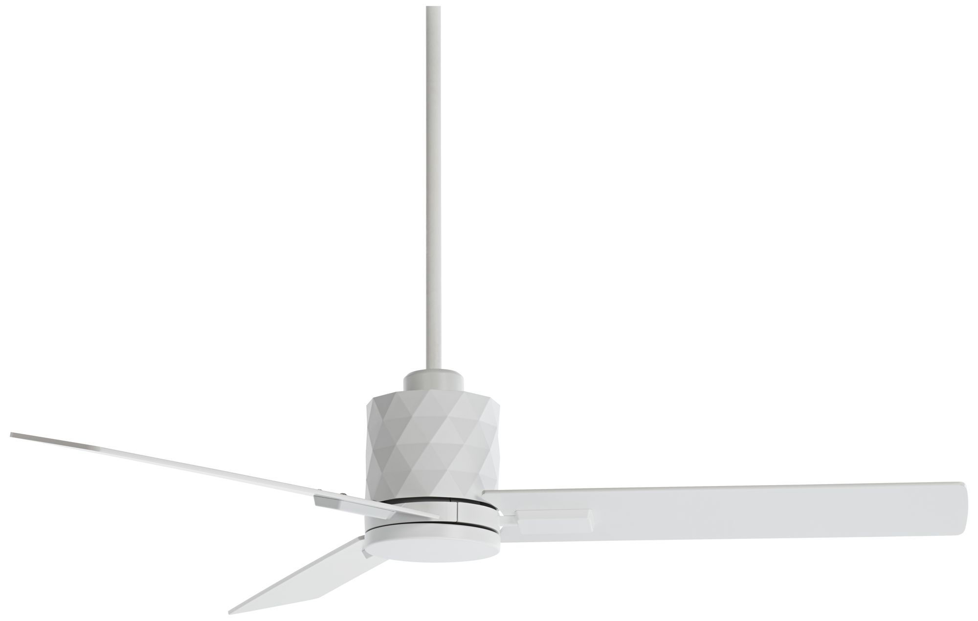 Watch A Video About the Casa Vieja Lex Matte White LED Ceiling Fan with Remote