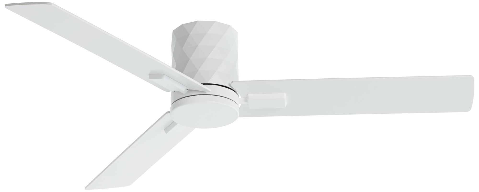 Watch A Video About the Casa Vieja Lex Matte White LED Hugger Ceiling Fan with Remote