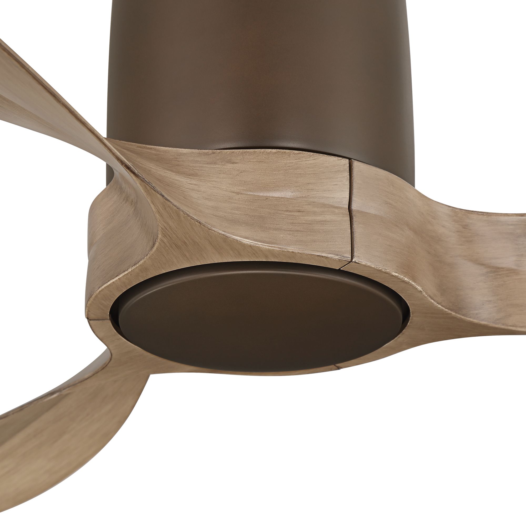 Image 5 54" Casa Vieja Magnolia Bronze Indoor/Outdoor LED Hugger Ceiling Fan more views