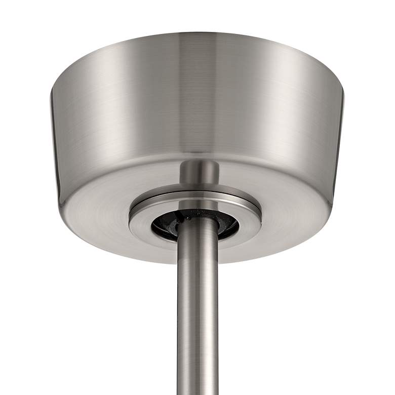 Image 5 54" Casa Vieja Mystere Brushed Nickel Indoor/Outdoor LED Ceiling Fan more views