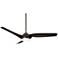 54" Casa Vieja Sierra Emperial Bronze Damp LED Ceiling Fan with Remote