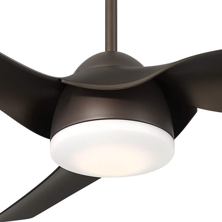 Image 3 54" Casa Vieja Sierra Emperial Bronze Damp LED Ceiling Fan with Remote more views
