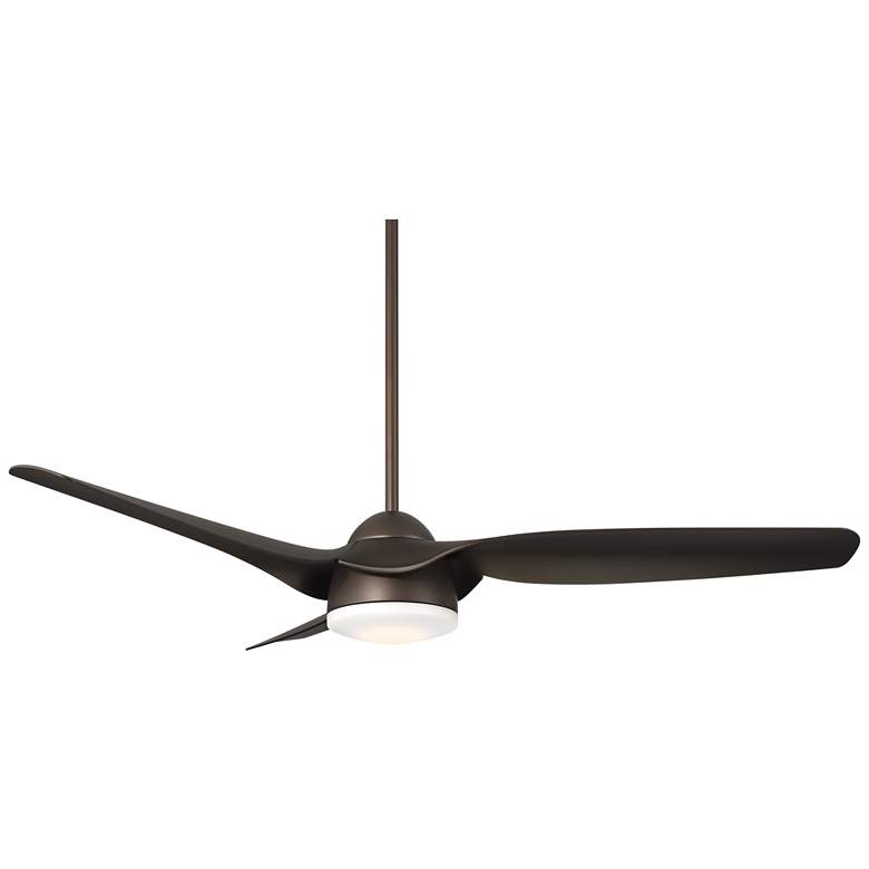Image 6 54" Casa Vieja Sierra Emperial Bronze Damp LED Ceiling Fan with Remote more views