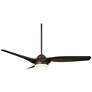 7_54" Casa Vieja Sierra Emperial Bronze Damp LED Ceiling Fan with Remote more views