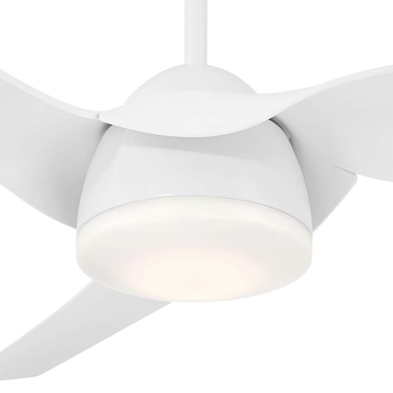 Image 3 54" Casa Vieja Sierra White Damp LED Ceiling Fan with Remote more views
