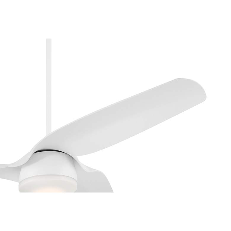 Image 4 54" Casa Vieja Sierra White Damp LED Ceiling Fan with Remote more views