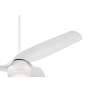 5_54" Casa Vieja Sierra White Damp LED Ceiling Fan with Remote more views