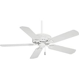 Image2 of 54" Casablanca Ainsworth Cottage White Pull Chain Ceiling Fan