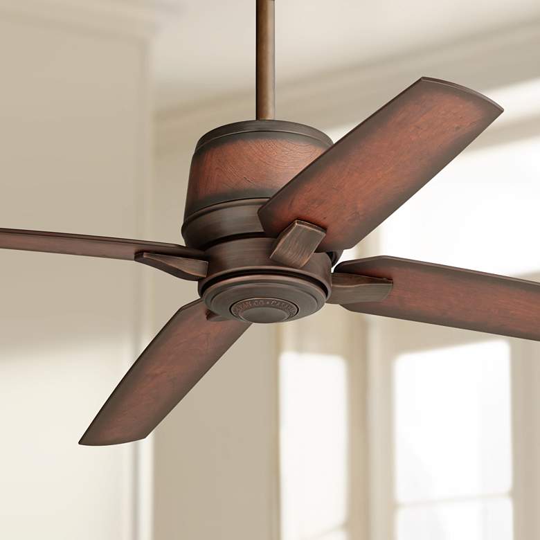 Image 1 54" Casablanca Aris Brushed Cocoa Ceiling Fan with Wall Control