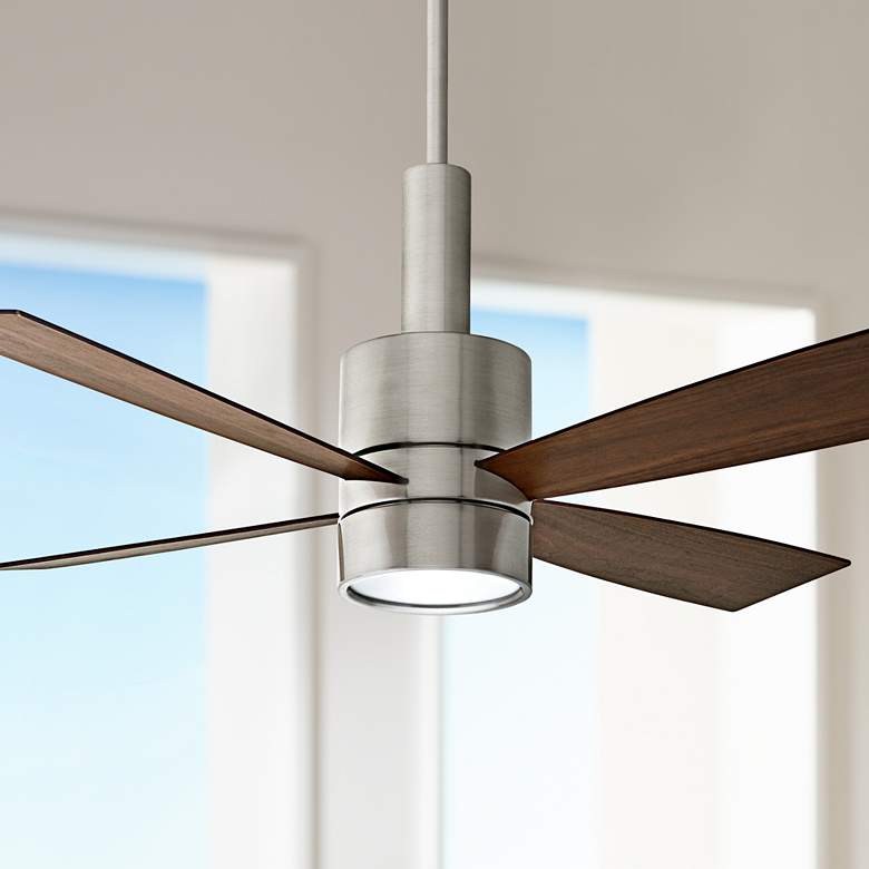 Image 1 54" Casablanca Bullet Brushed Nickel Ceiling Fan