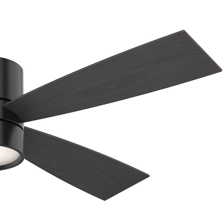 Image 5 54" Casablanca Bullet Matte Black LED Ceiling Fan with Wall Control more views