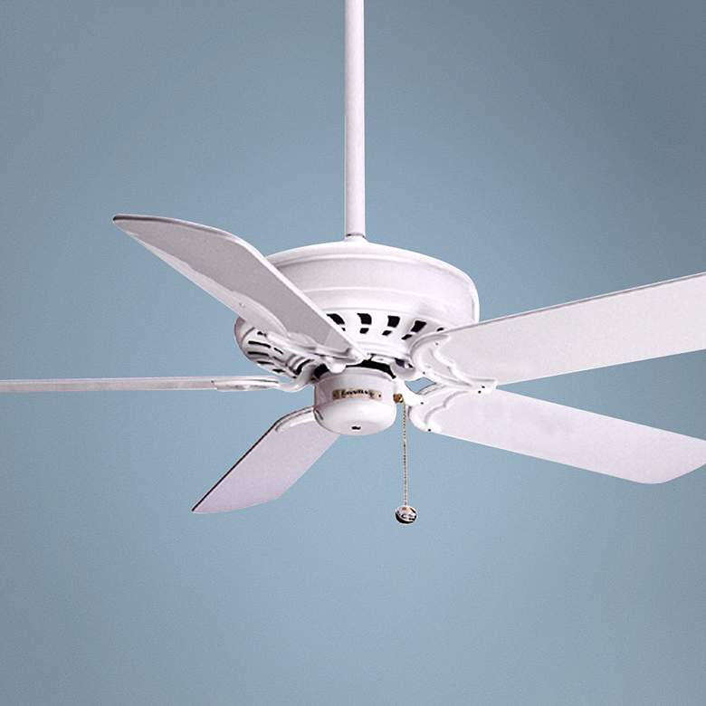 Image 1 54" Casablanca Concentra™ White Ceiling Fan