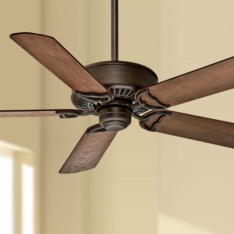 Image 1 54 inch Casablanca Panama DC Cocoa Finish Ceiling Fan with Remote