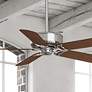 1_54" Casablanca Panama DC Nickel Ceiling Fan with Remote