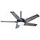 54" Casablanca Stealth Aged Steel LED Ceiling Fan