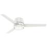 1_54" Commodus Brushed Nickel and Matte Nickel LED Ceiling Fan