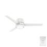 7_54" Commodus Brushed Nickel and Matte Nickel LED Ceiling Fan more views