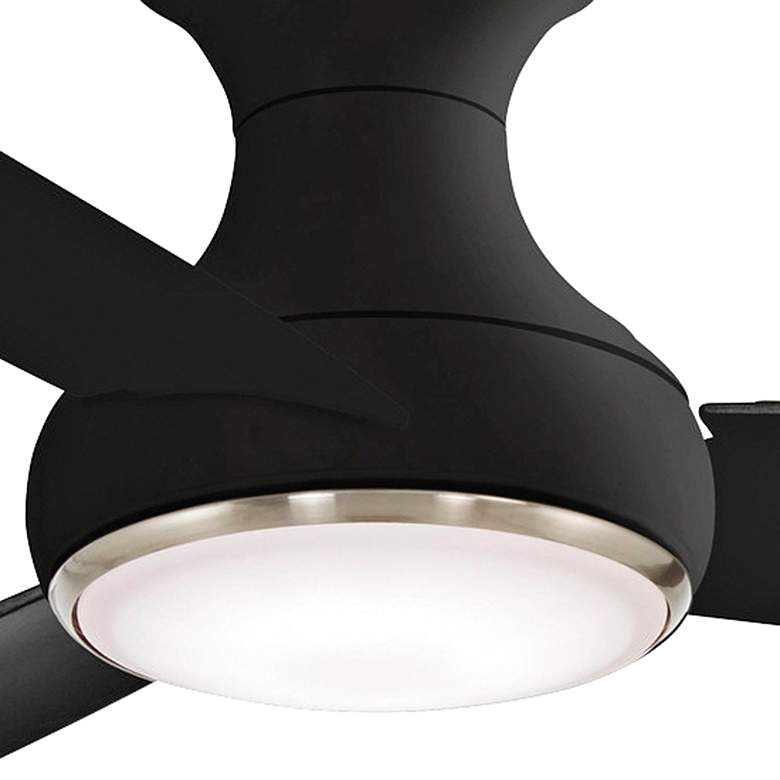 Image 3 54" Concept III Coal Finish LED Wet Rated Hugger Smart Ceiling Fan more views